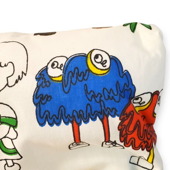 RARE Vtg 70s McDonaldland Duvet Cover & Comforter Fry Kids Captain Crook READ - Picture 3 of 14